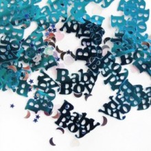 Baby Shower Confetti 'Baby Boy' (Blue)